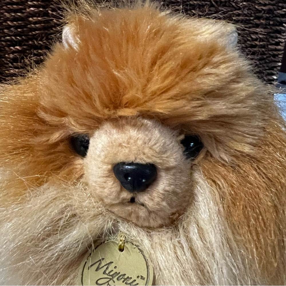 Miyoni by Aurora 9" Pomeranian Plush Puppy Stuffed Animal Dog - Picture 8 of 11